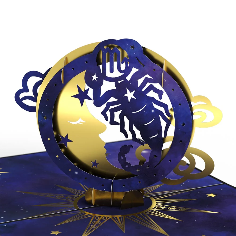 Lovepop Scorpio Zodiac Birthday Pop-Up Card - Image 2