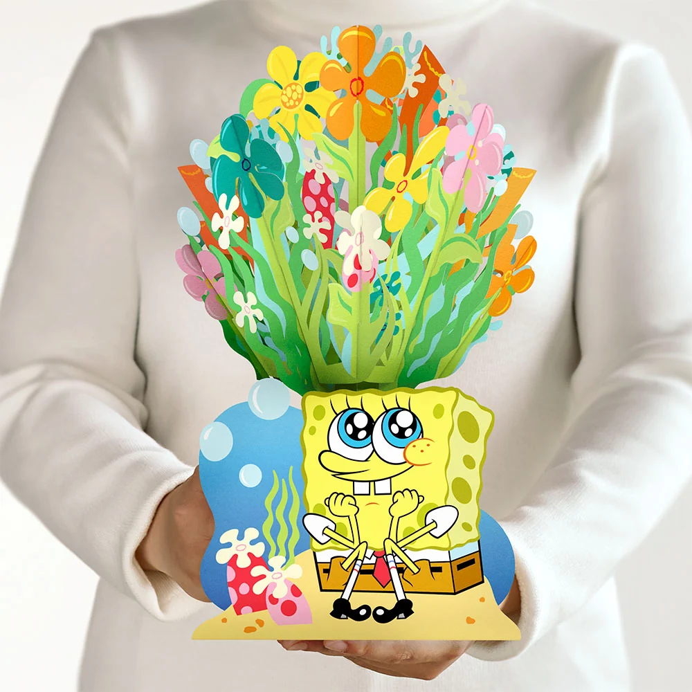 Lovepop SpongeBob SquarePants Flower Buds Bouquet