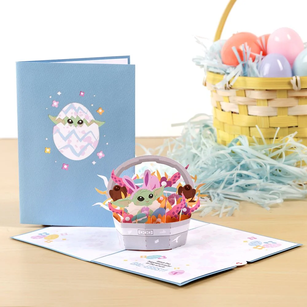 Lovepop Star Wars The Mandalorian Best Easter in the Gal-eggsy Pop-Up Card
