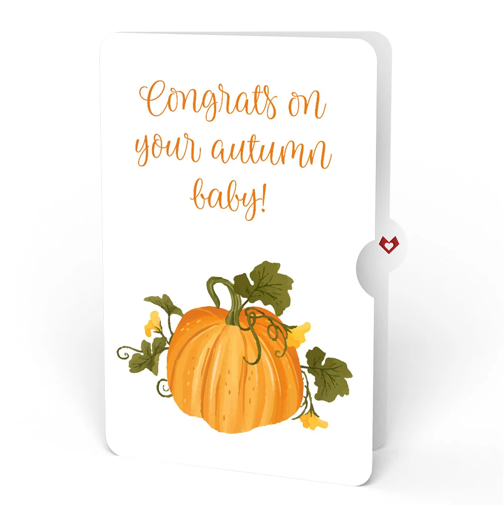 Lovepop Fall is in the Air New Baby Pop-Up Card and Sentiment Set - Image 4