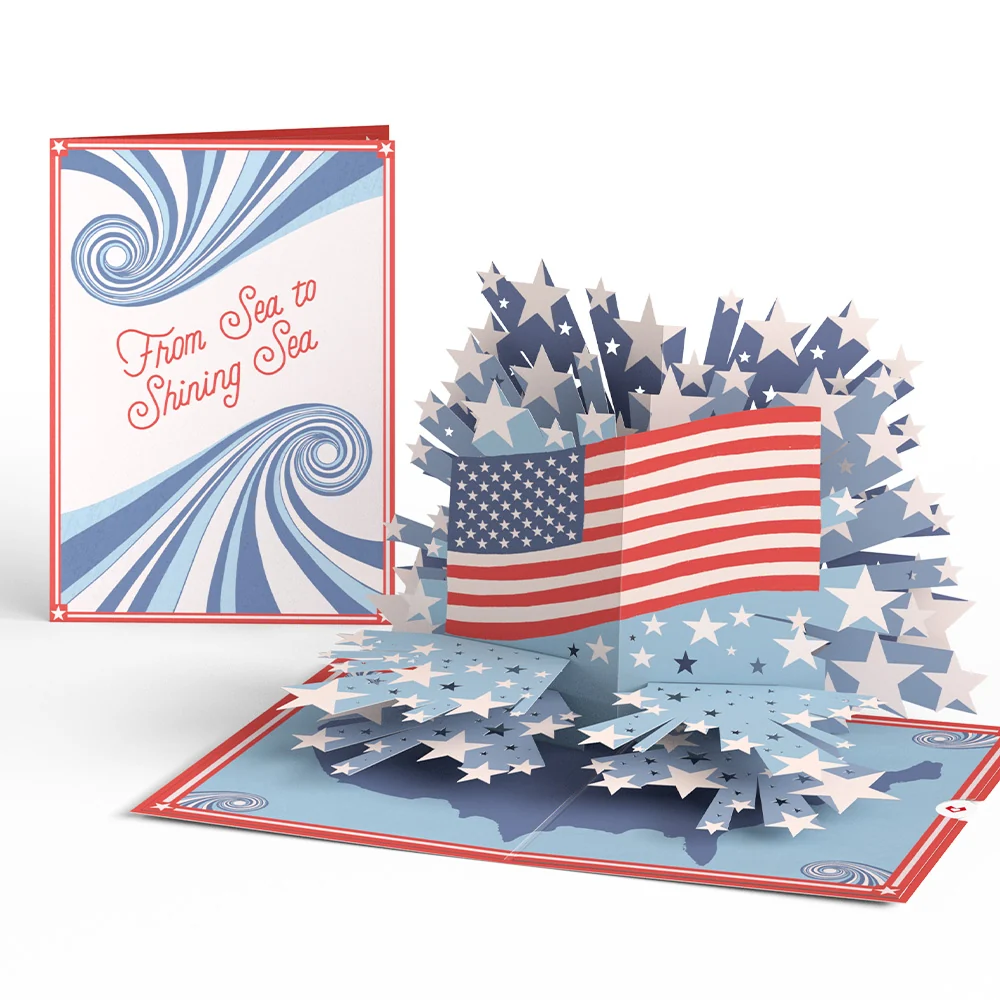 Lovepop From Sea to Shining Sea Pop-Up Card