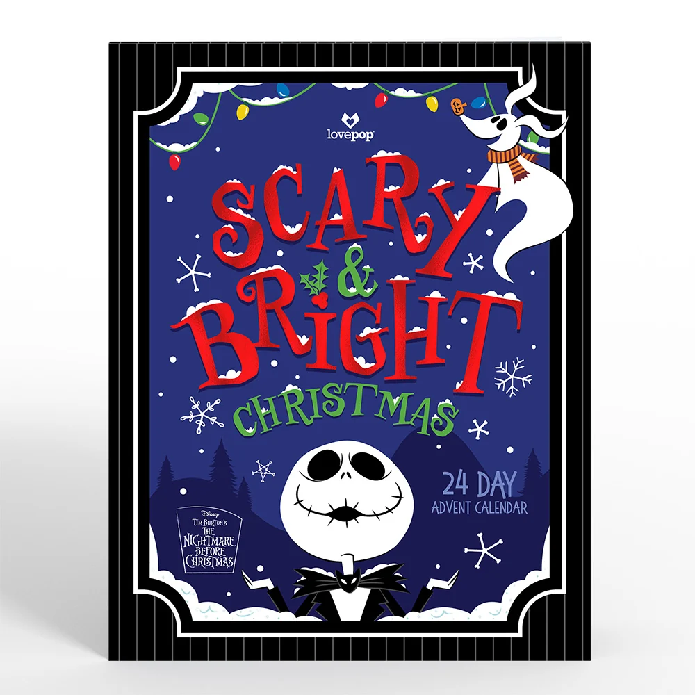 Lovepop Disney Tim Burton's The Nightmare Before Christmas Scary & Bright 24 Day Holiday Advent Calendar - Image 5