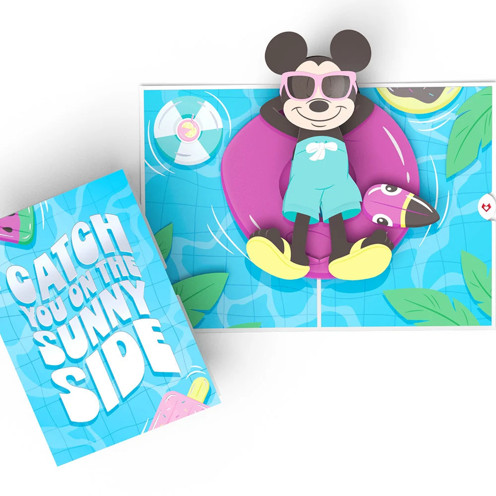Lovepop Disney's Mickey Mouse Catch You on the Sunny Side Pop-Up Card Toy