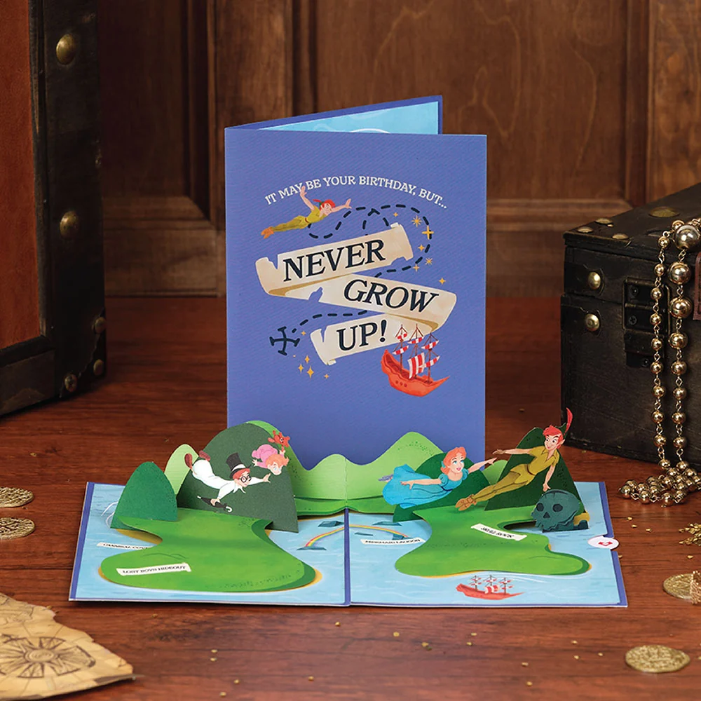 Lovepop Disney's Peter Pan Neverland Birthday Pop-Up Card