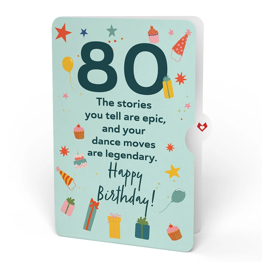 Lovepop 80th Birthday Houseplants Pop-Up Card and Sentiment Set - Image 4