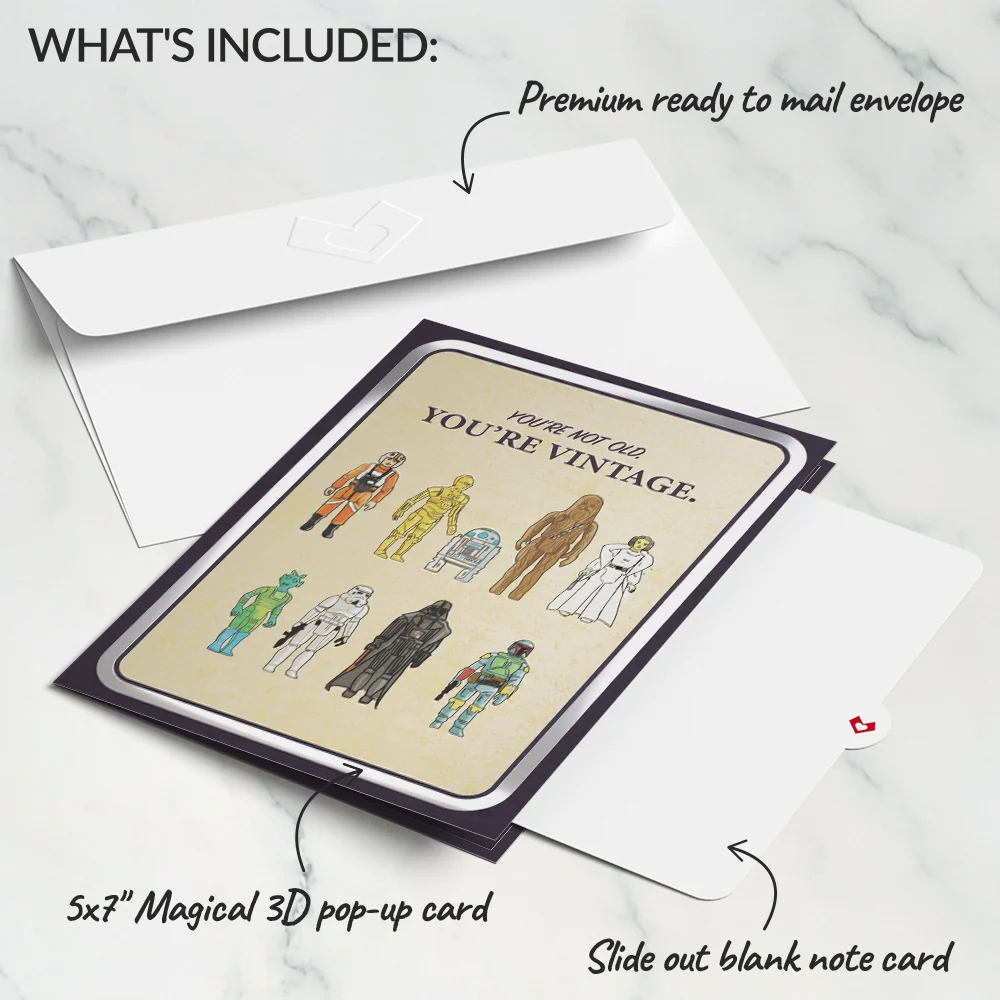 Lovepop Star Wars Vintage Birthday Pop-Up Card - Image 6
