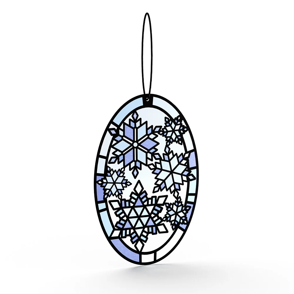 Lovepop Let It Snow Snowflakes Christmas Suncatcher Card and Sentiment Set - Image 3