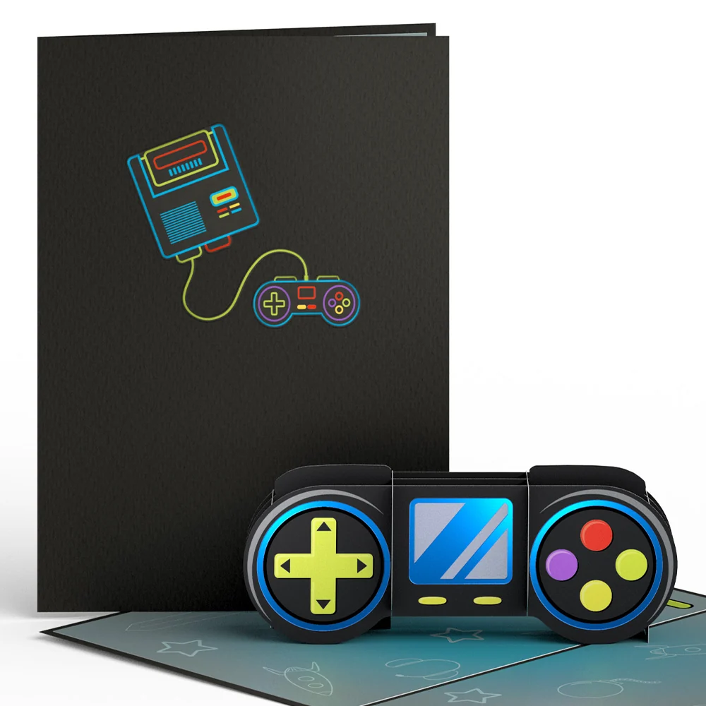 Lovepop Video Gamer Pop-Up Card