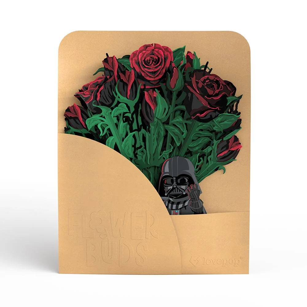 Lovepop Star Wars Darth Vader Flower Buds Bouquet Vase - Image 5