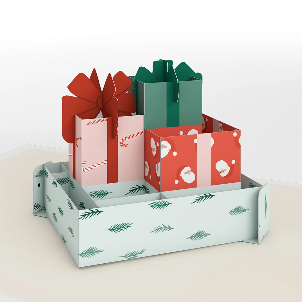 Lovepop Cheerful Christmas Box Set (Assorted 12-pack): Paperpop Card - Image 4