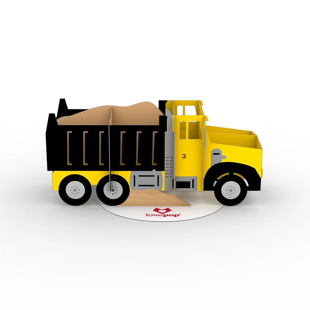 Lovepop Stickerpop: Dump Truck (5-Pack) - Image 3