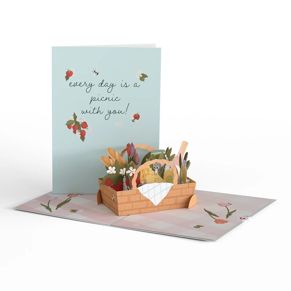 Lovepop Every Day is a Picnic with You Pop-Up Card