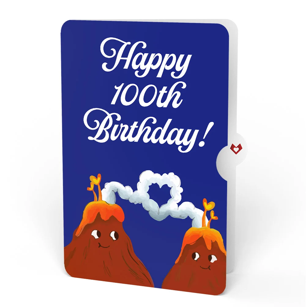 Lovepop I Lava You 100th Birthday Pop-Up Card and Sentiment Set - Image 4