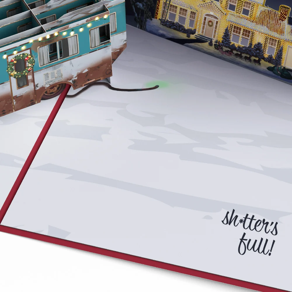 Lovepop National Lampoon's Christmas Vacation Sh*tter's Full Pop-Up Card - Image 3