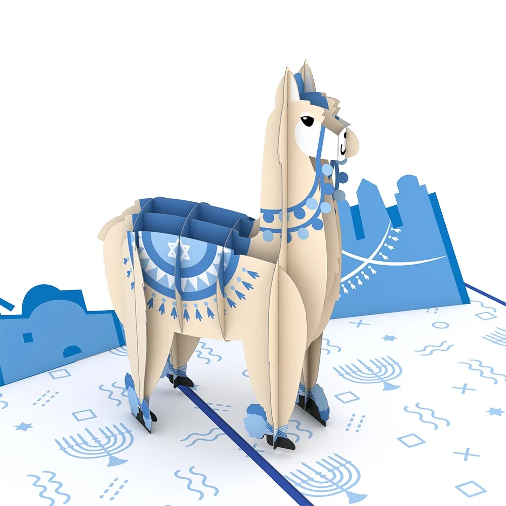 Lovepop Happy Llamakah Pop-Up Card - Image 2