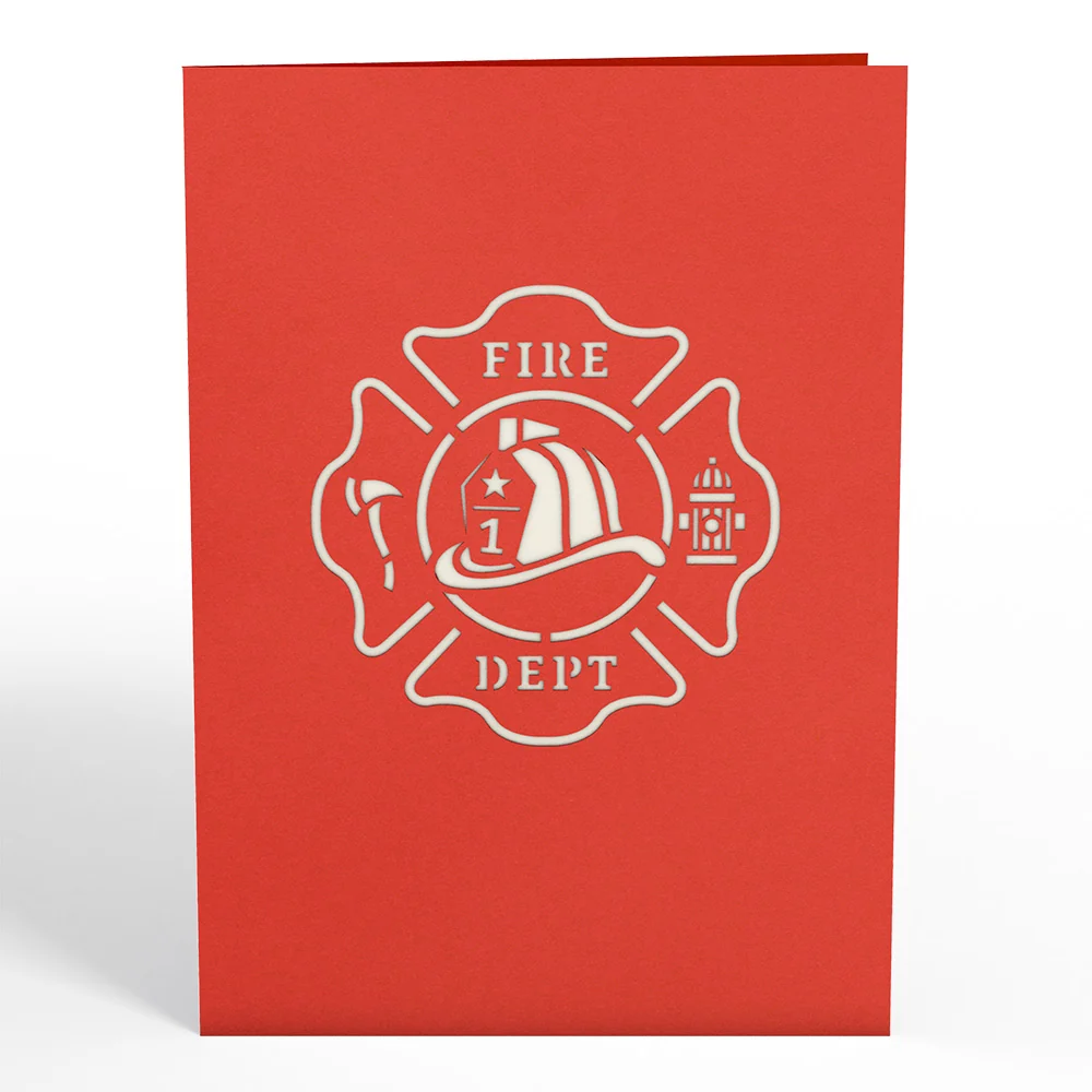 Lovepop Fire Truck Pop-Up Card - Image 4