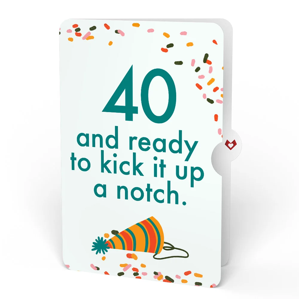 Lovepop Send Noods Spicy Birthday Pop-Up Card and 40th Kick It Up Sentiment Set Bowl - Image 4