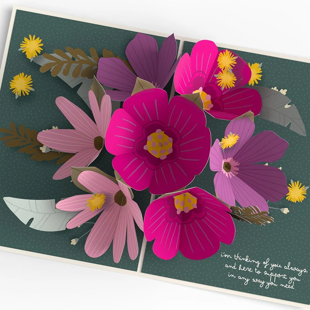 Lovepop We’ll Get Through This Pop-Up Card & Bouquet Bundle - Image 4