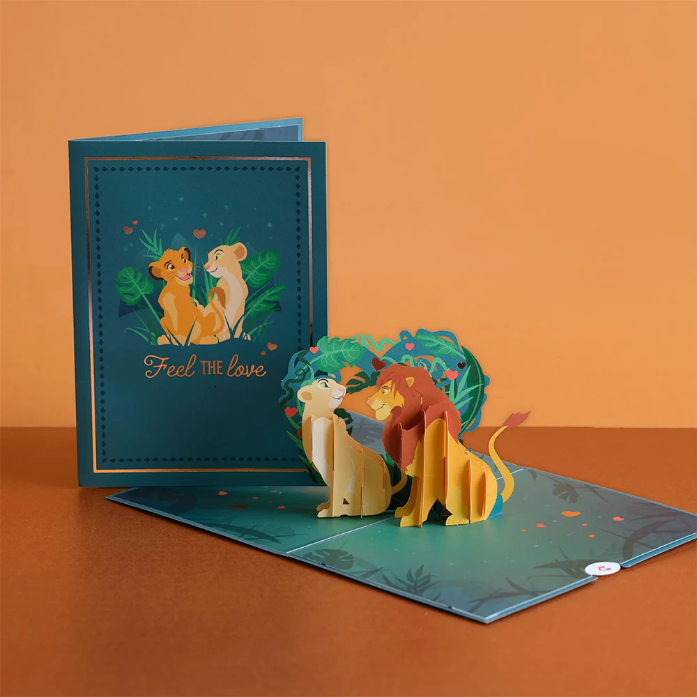 Lovepop Disney's The Lion King Feel The Love Pop-Up Card - Image 5
