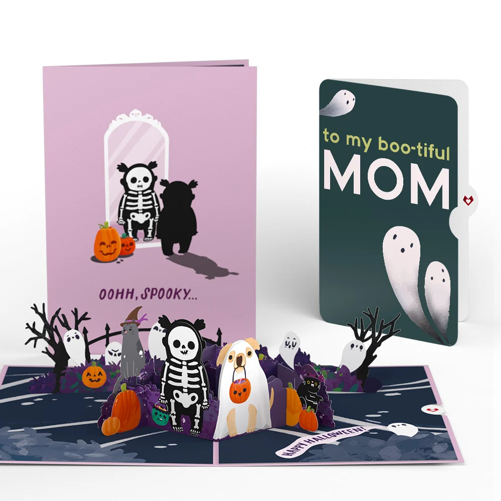 Lovepop 'Oohh, Spooky' Halloween Pop-Up Card and Sentiment Set for Mom