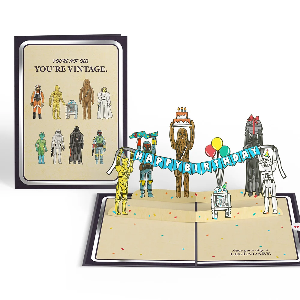 Lovepop Star Wars Vintage Birthday Pop-Up Card