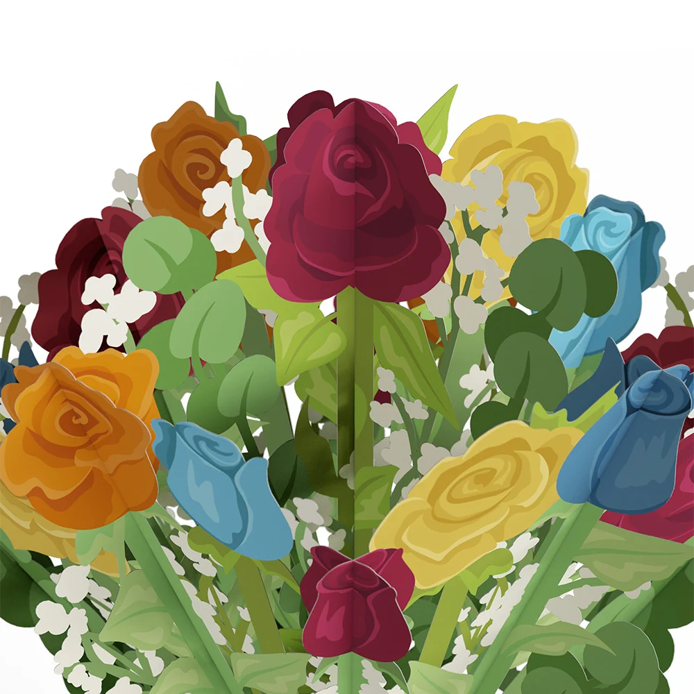 Lovepop Disney and Pixar Up House Flower Buds Bouquet - Image 3