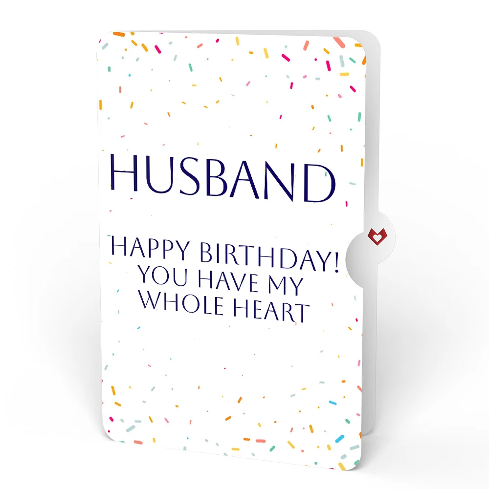 Lovepop Wishing You a Happy Birthday Music and Lights Pop-Up Card and Sentiment Set for Husband - Image 4