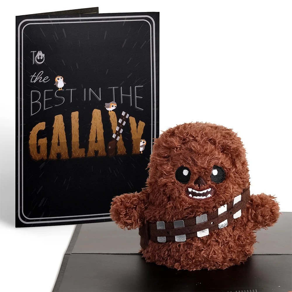 Lovepop Star Wars Chewbacca 'Best in the Galaxy' Plushpop Card