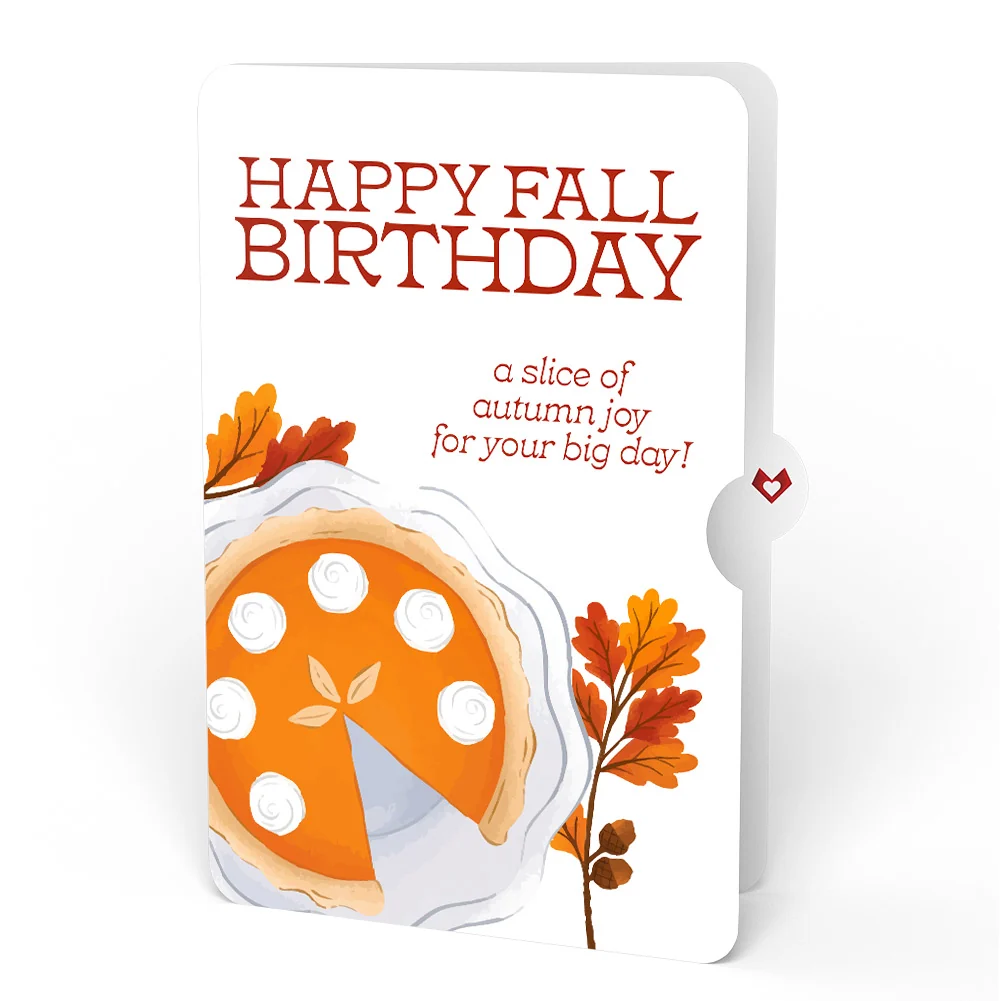 Lovepop Pumpkin Pie Fall Birthday Pop-Up Card and Sentiment Set Cup - Image 4