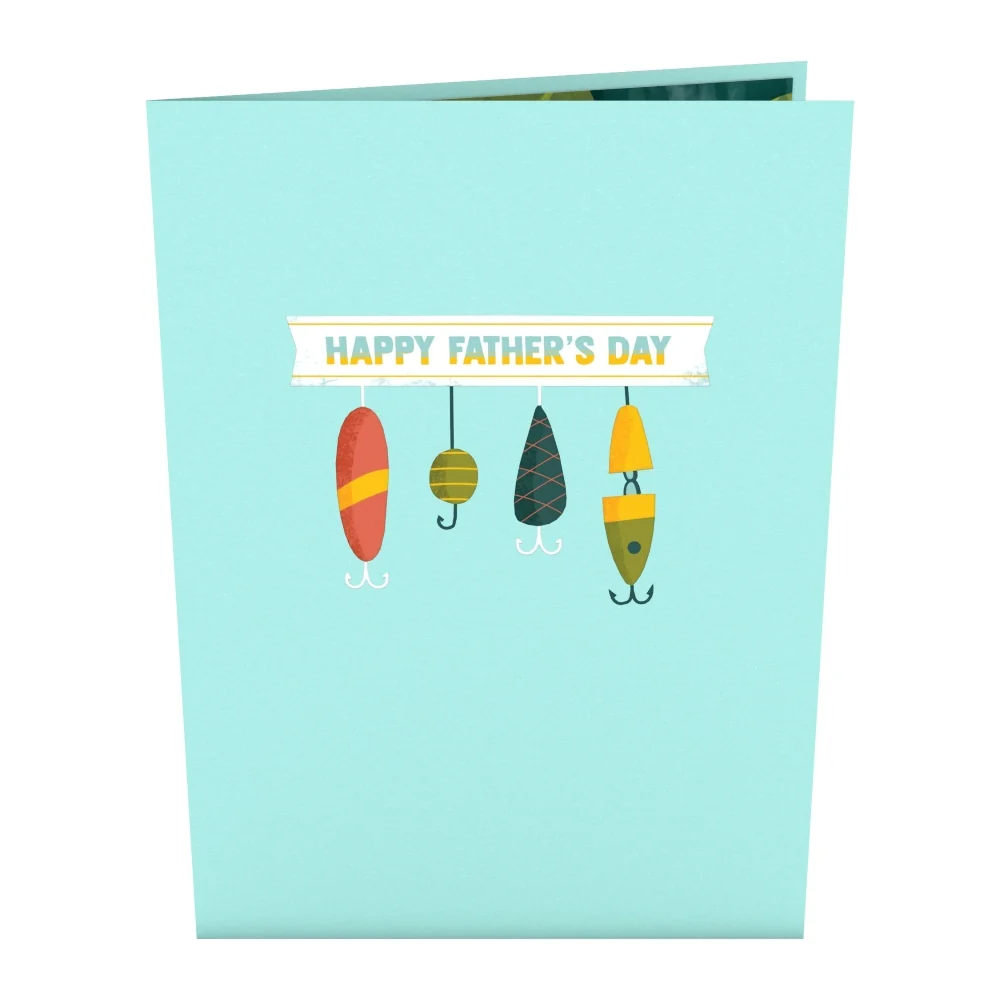 Lovepop Father’s Day Fishing Bear Pop-Up Card - Image 5