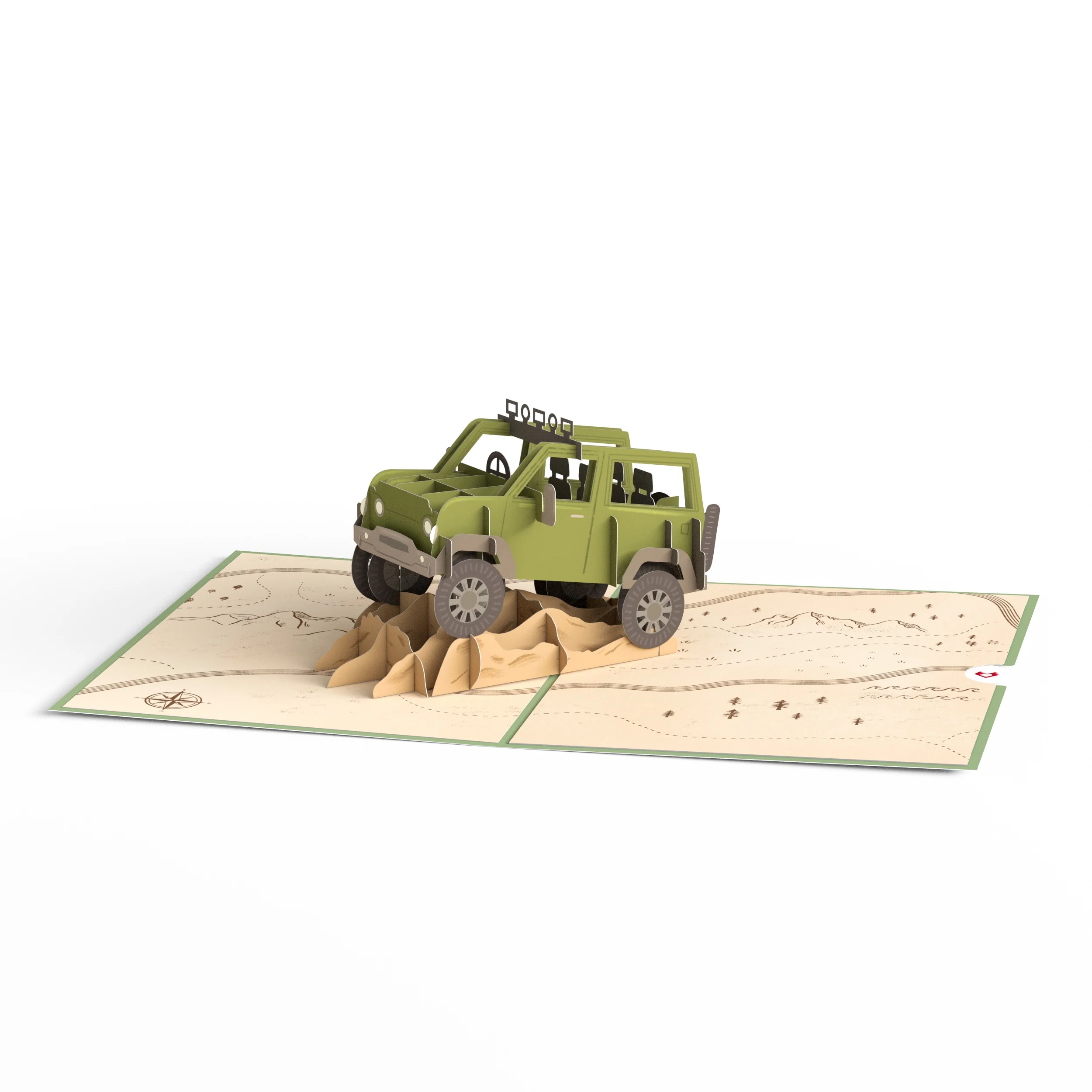 Lovepop Off-Road Adventure Father's Day Pop-Up Card and Sentiment Set for Dad Rack - Image 3