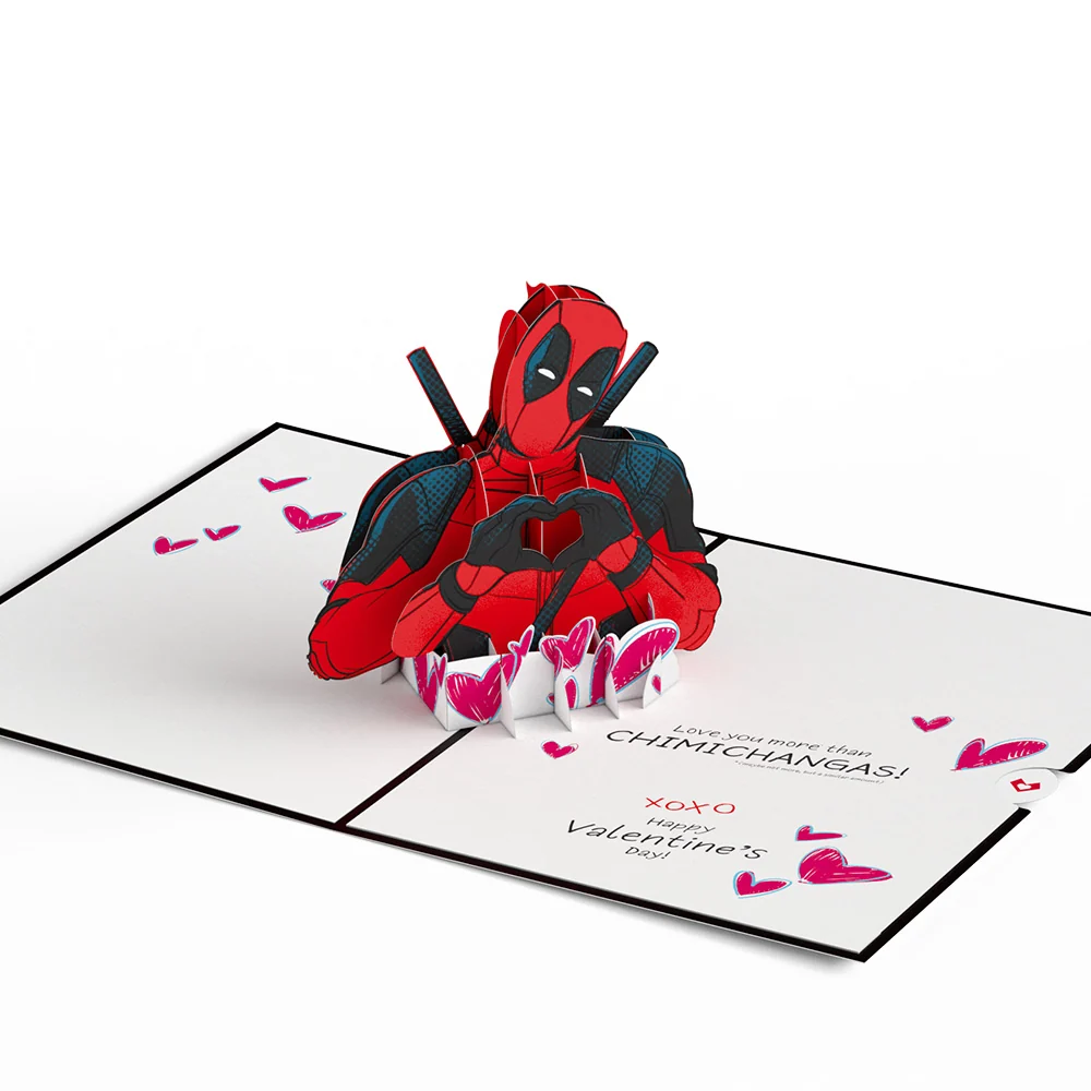 Lovepop Marvel’s Deadpool Secret Admirer Valentine’s Day Pop-Up Card - Image 4
