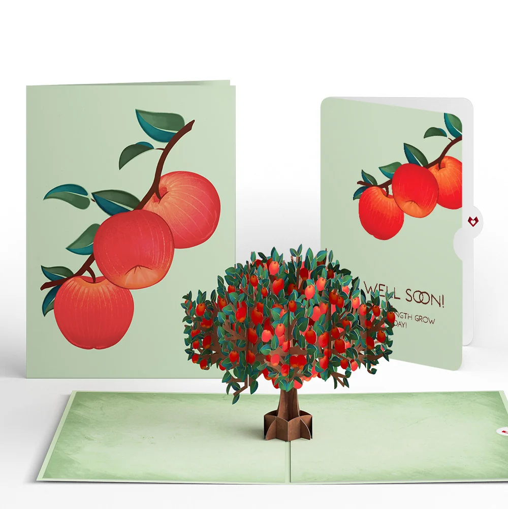 Lovepop Apple Tree Get Well Soon Pop-Up Card and Sentiment Set
