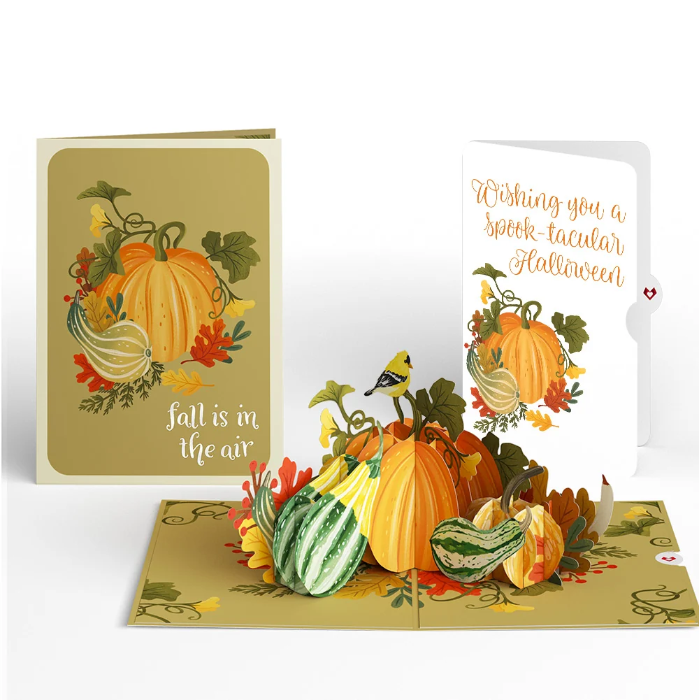 Lovepop Fall is in the Air Halloween Pop-Up Card and Sentiment Set