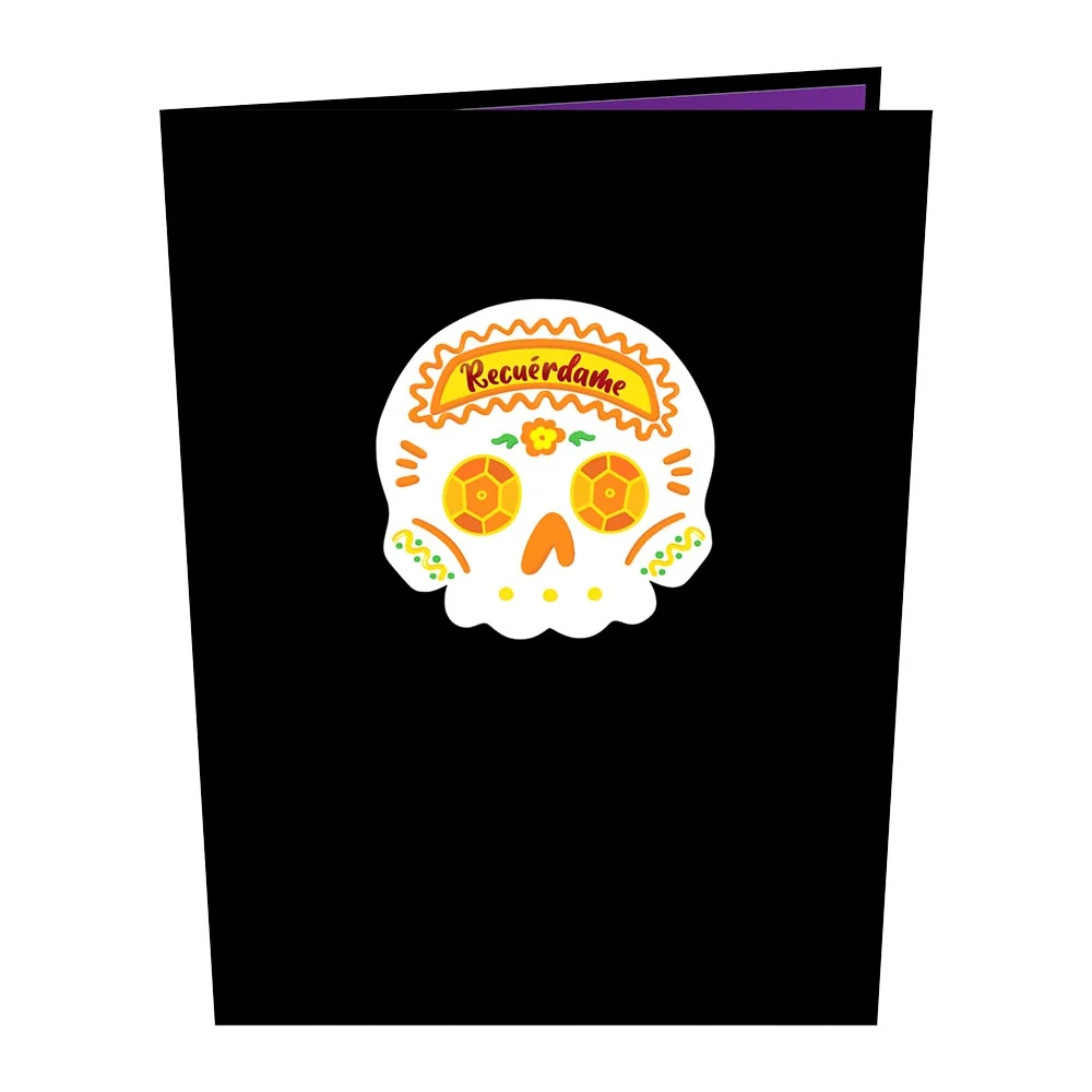 Lovepop Día de los Muertos Marigold Pop-Up Card - Image 4