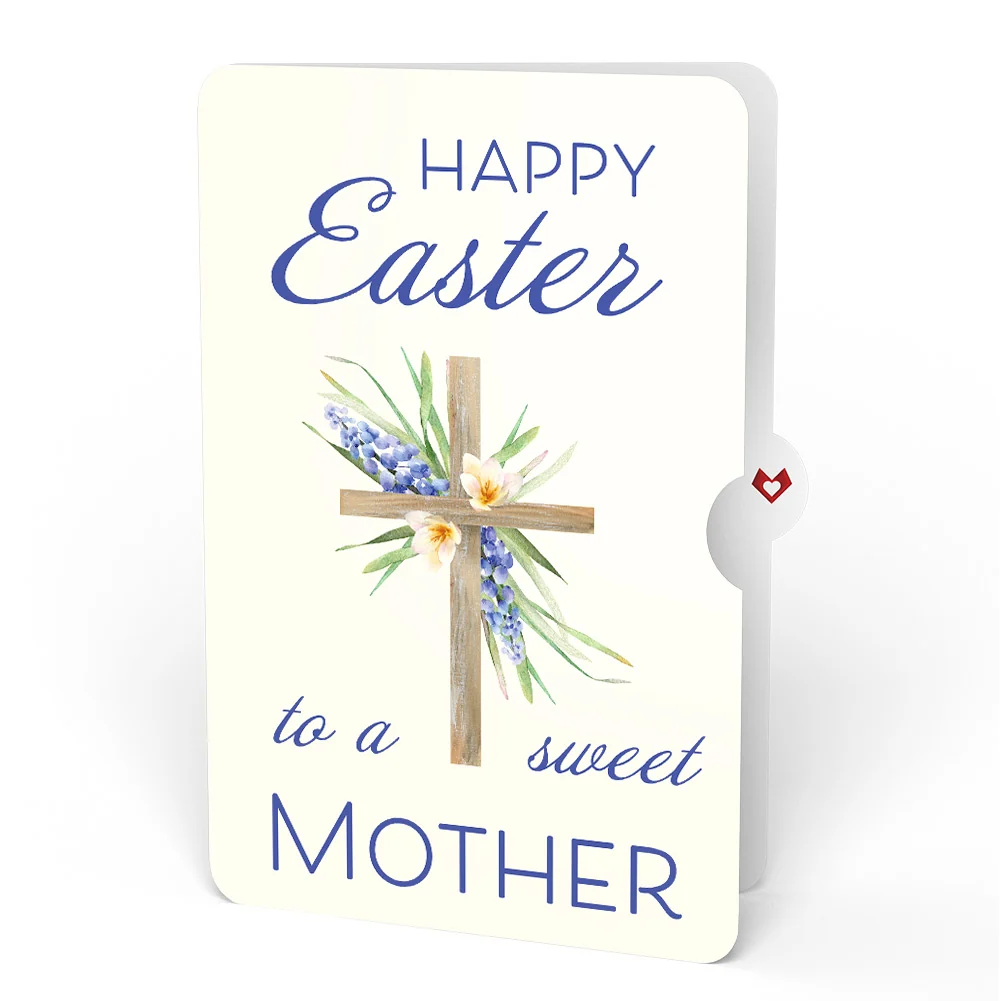 Lovepop The Lord Bless You Floral Cross Easter Pop-Up Card and Wildflower Cross Grace Sentiment Set for Mom - Image 4