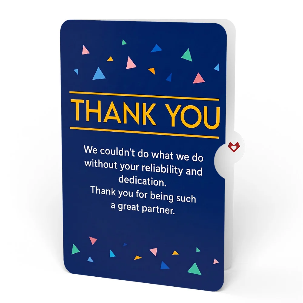 Lovepop Thank You Confetti Pop-Up Card and Reliable Partner Sentiment Set - Image 4