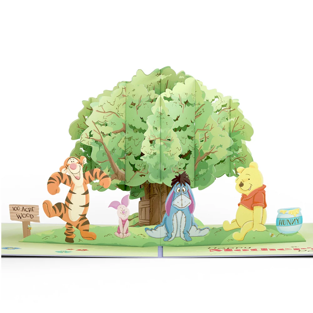 Lovepop Disney's Winnie the Pooh Special As Can Bee Mom Pop-Up Card & Bouquet Bundle Jar - Image 3