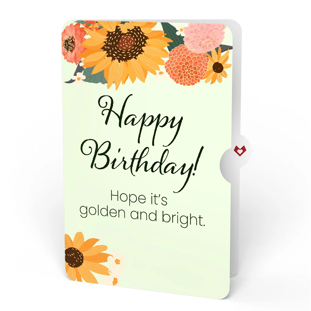 Lovepop Stained Glass Sunflowers Birthday Pop-Up Card and Sentiment Set - Image 4