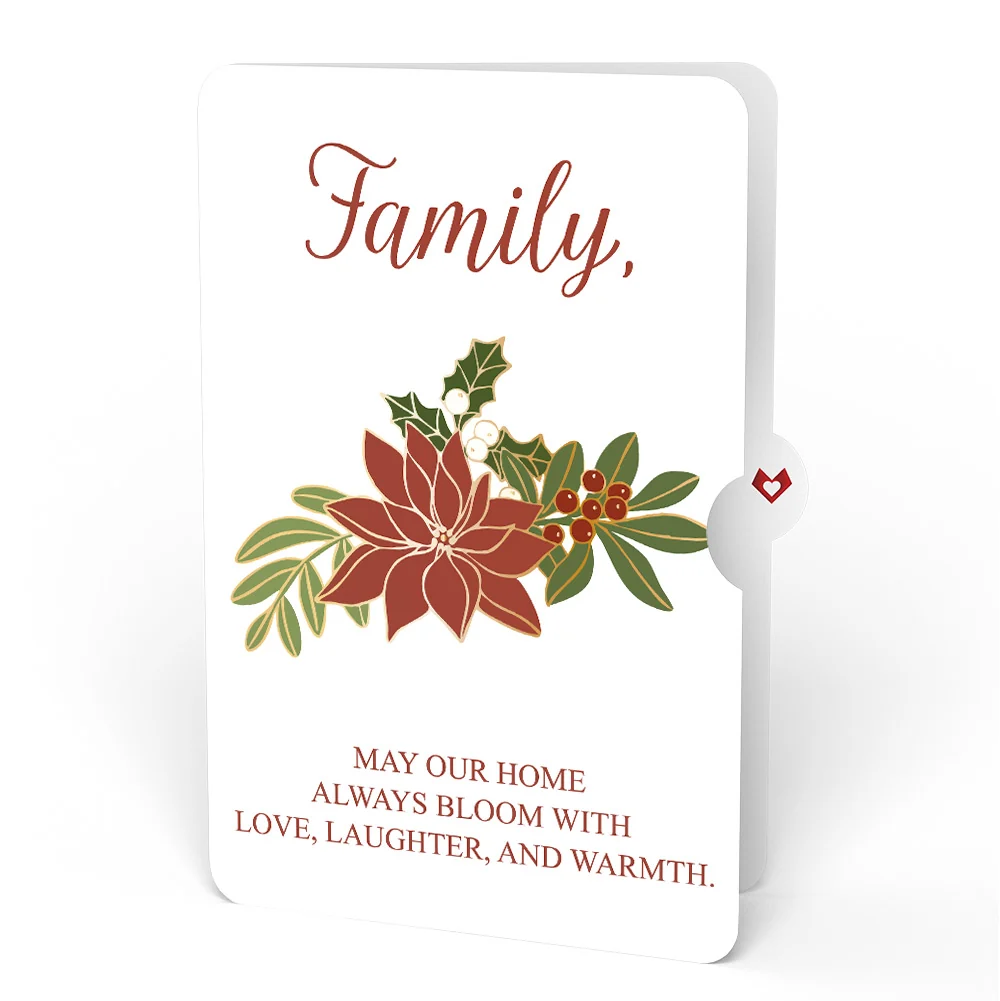 Lovepop A Child Is Born Christmas Pop-Up Card and Poinsettia Sentiment Set for Family - Image 4