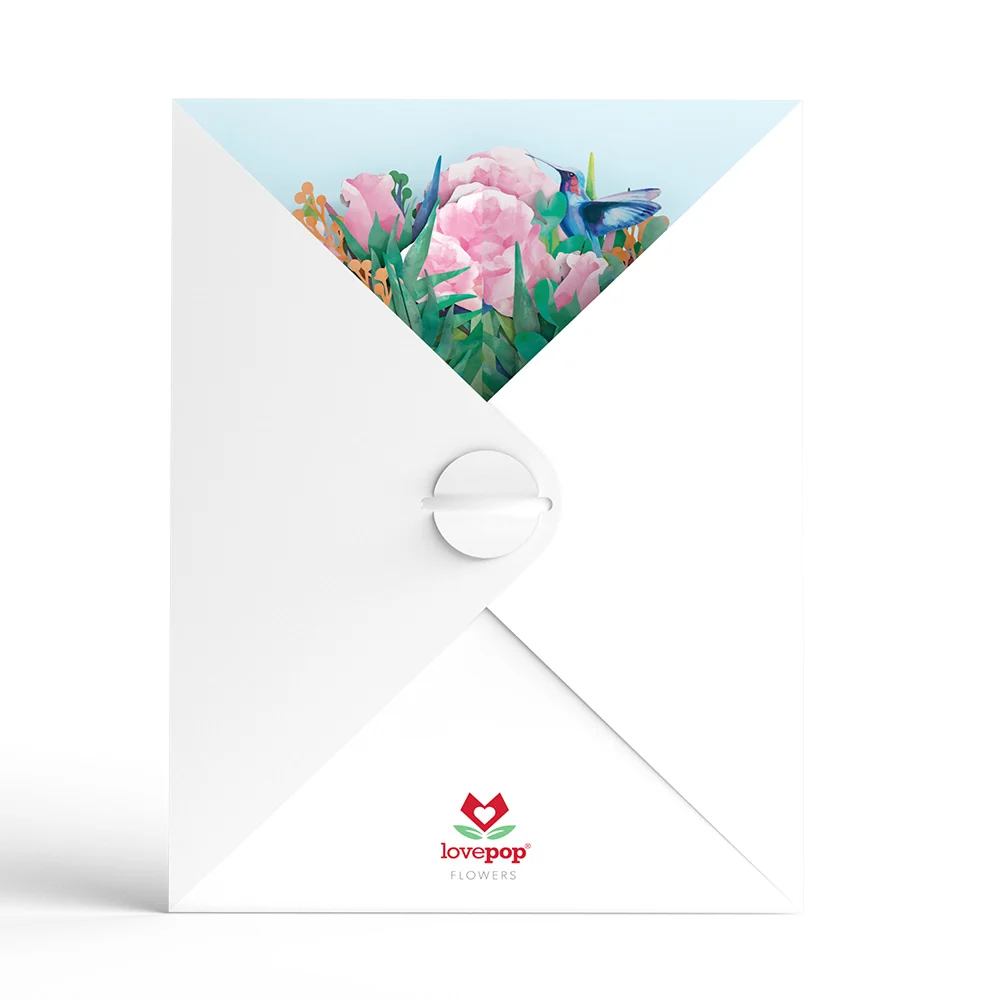 Lovepop Watercolor Rose Bouquet - Image 5