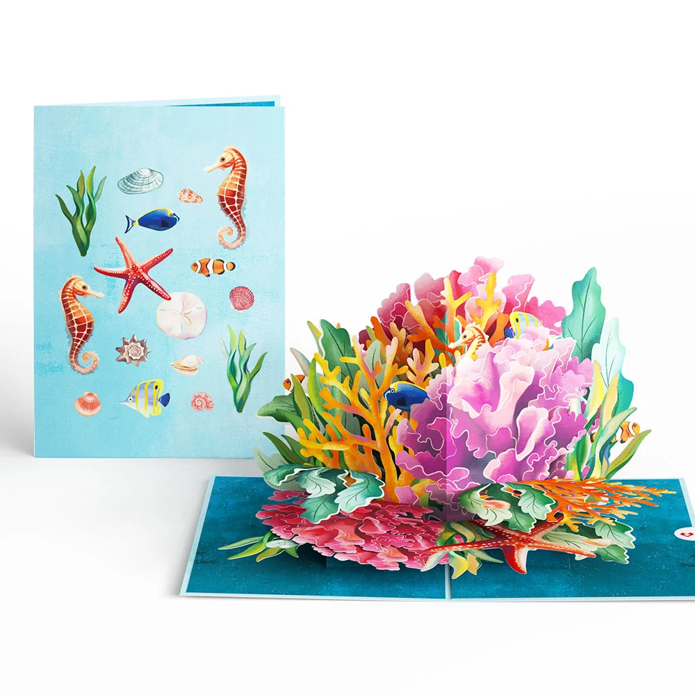 Lovepop Coral Reef Wonders Pop-Up Card