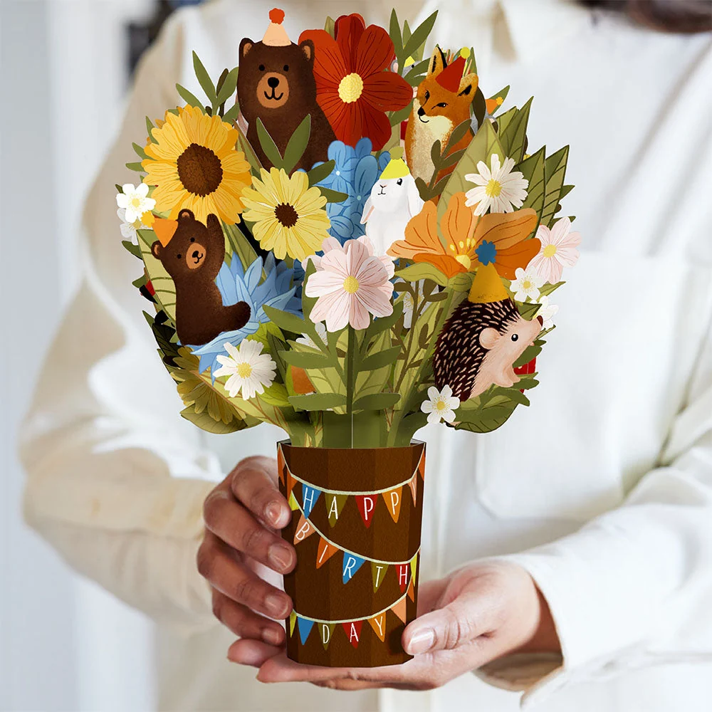 Lovepop Woodland Birthday Party Bouquet