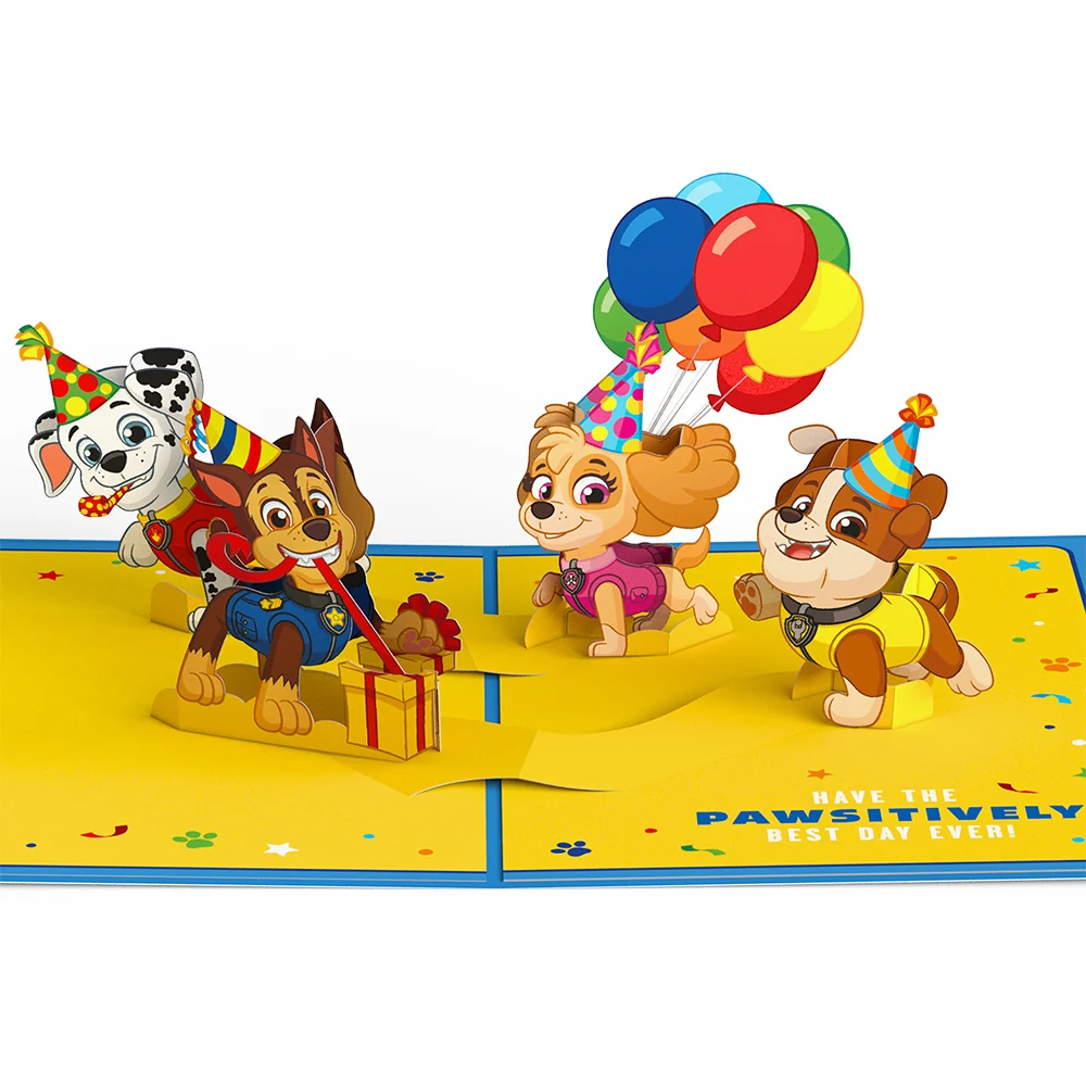 Lovepop PAW Patrol Birthday Hero Pop-Up Card - Image 2