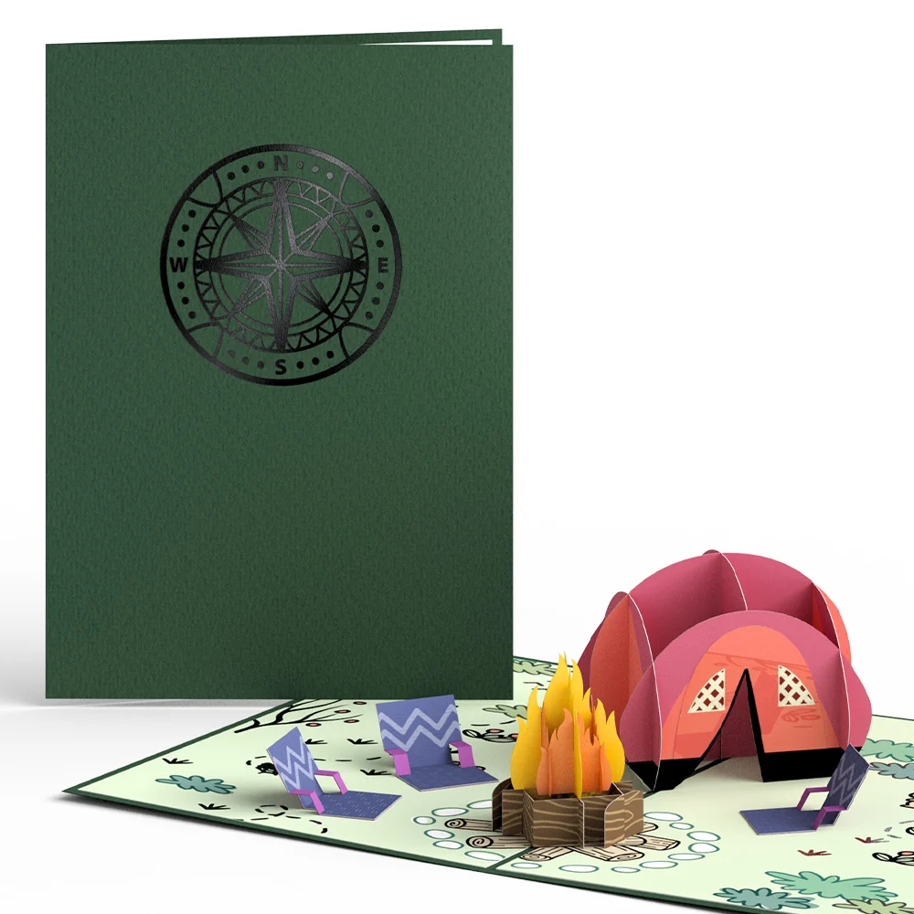 Lovepop Camping Trip Pop-Up Card Chair