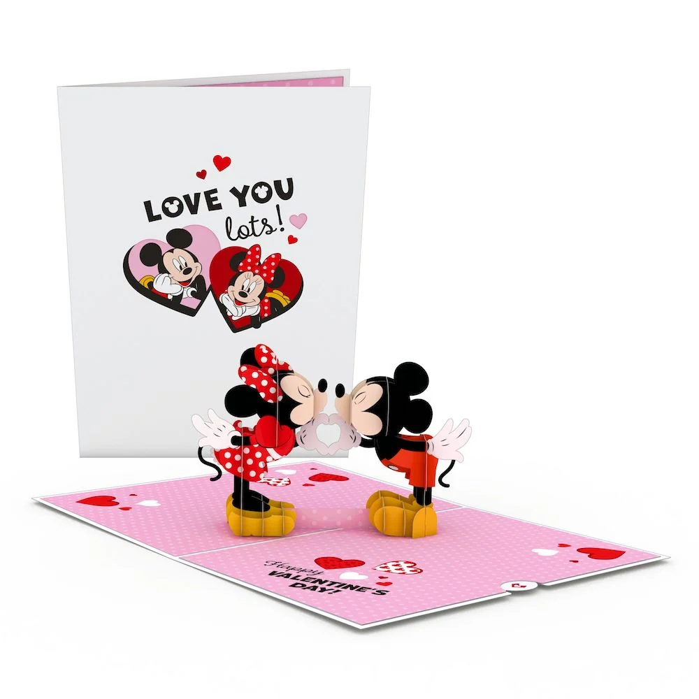 Lovepop Disney's Mickey & Minnie Love You Lots Pop-Up Card