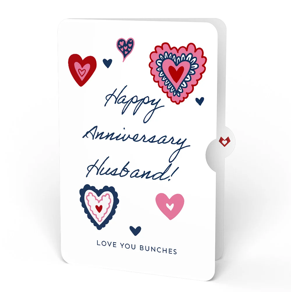 Lovepop Sweet Strawberry Anniversary HeartFelt Charm Card and Sentiment Set for Husband Bag - Image 4
