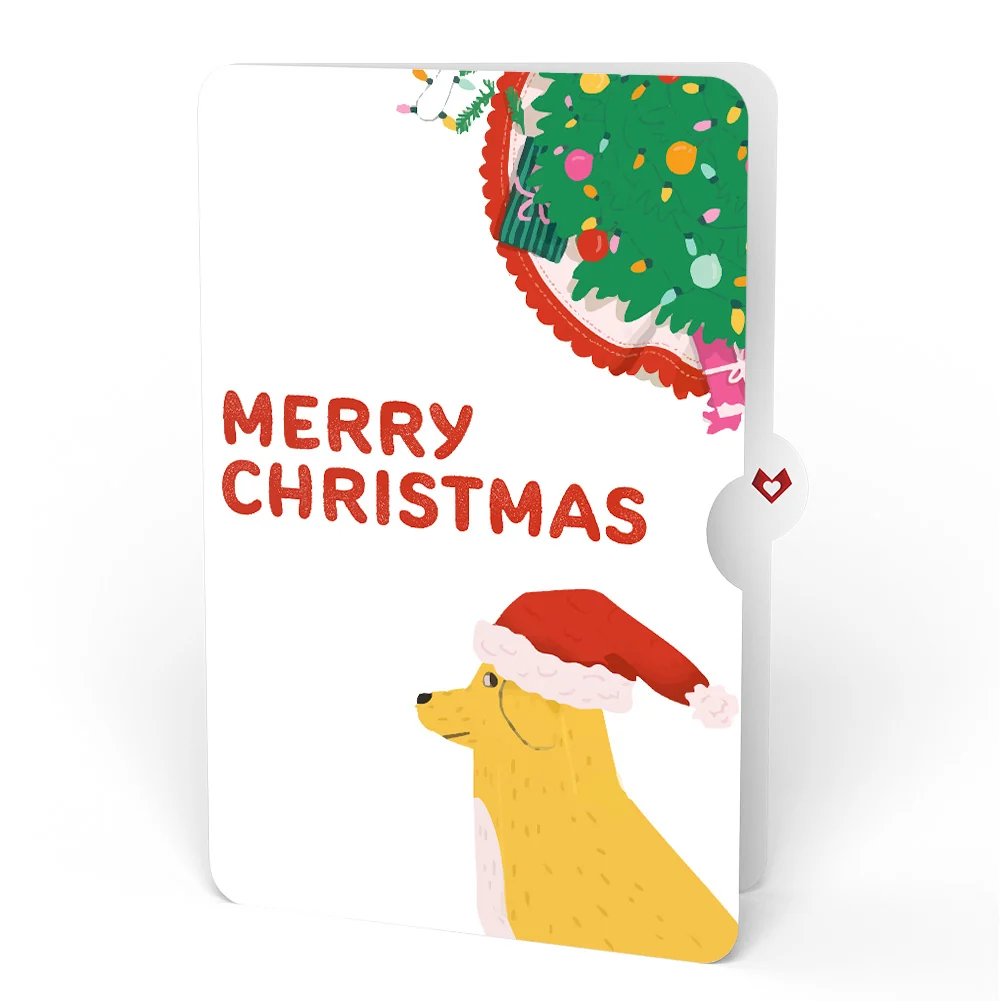 Lovepop Feliz Naughty Dog Merry Christmas Pop-Up Card and Sentiment Set - Image 4