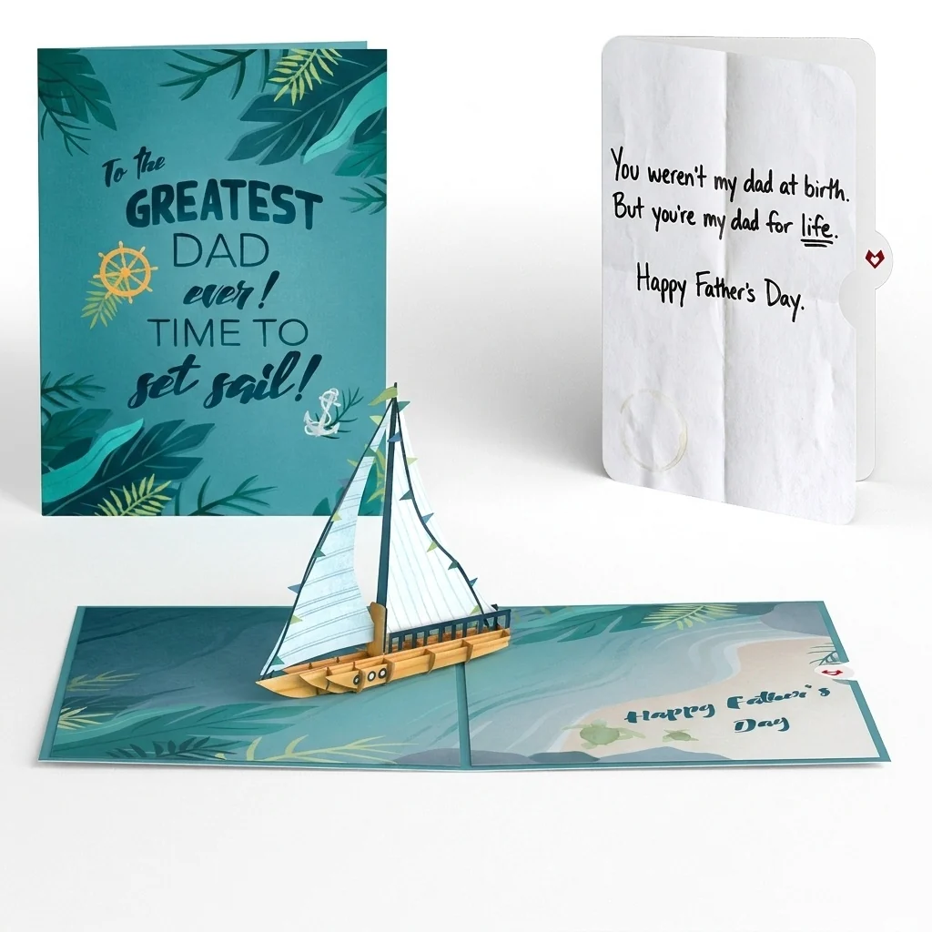 Lovepop Set Sail Father's Day Pop-Up Card and Sentiment Set