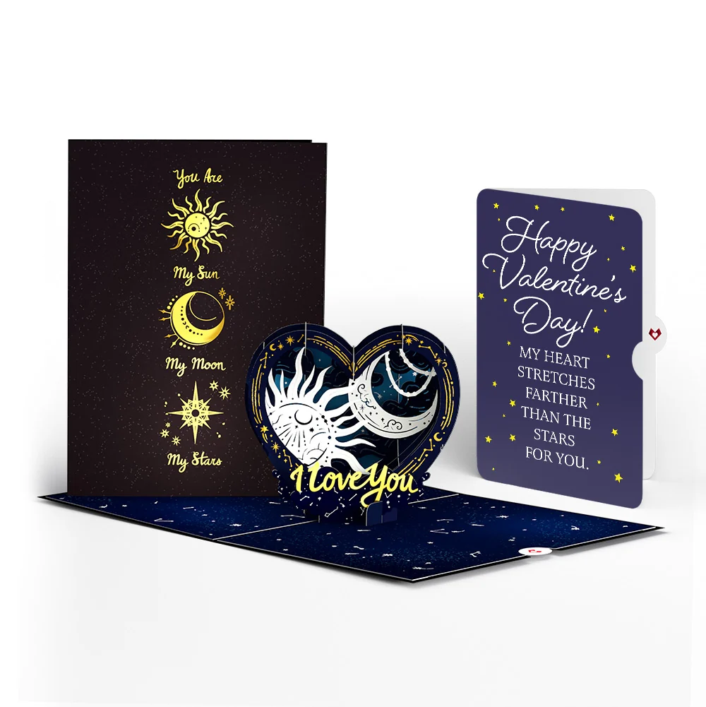 Lovepop Celestial Love Pop-Up Card and Sentiment Set